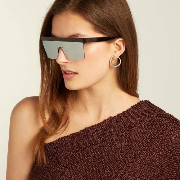 STELLA MCCARTNEY SC0148S 004 Shield Sunglasses - Picture 1 of 7